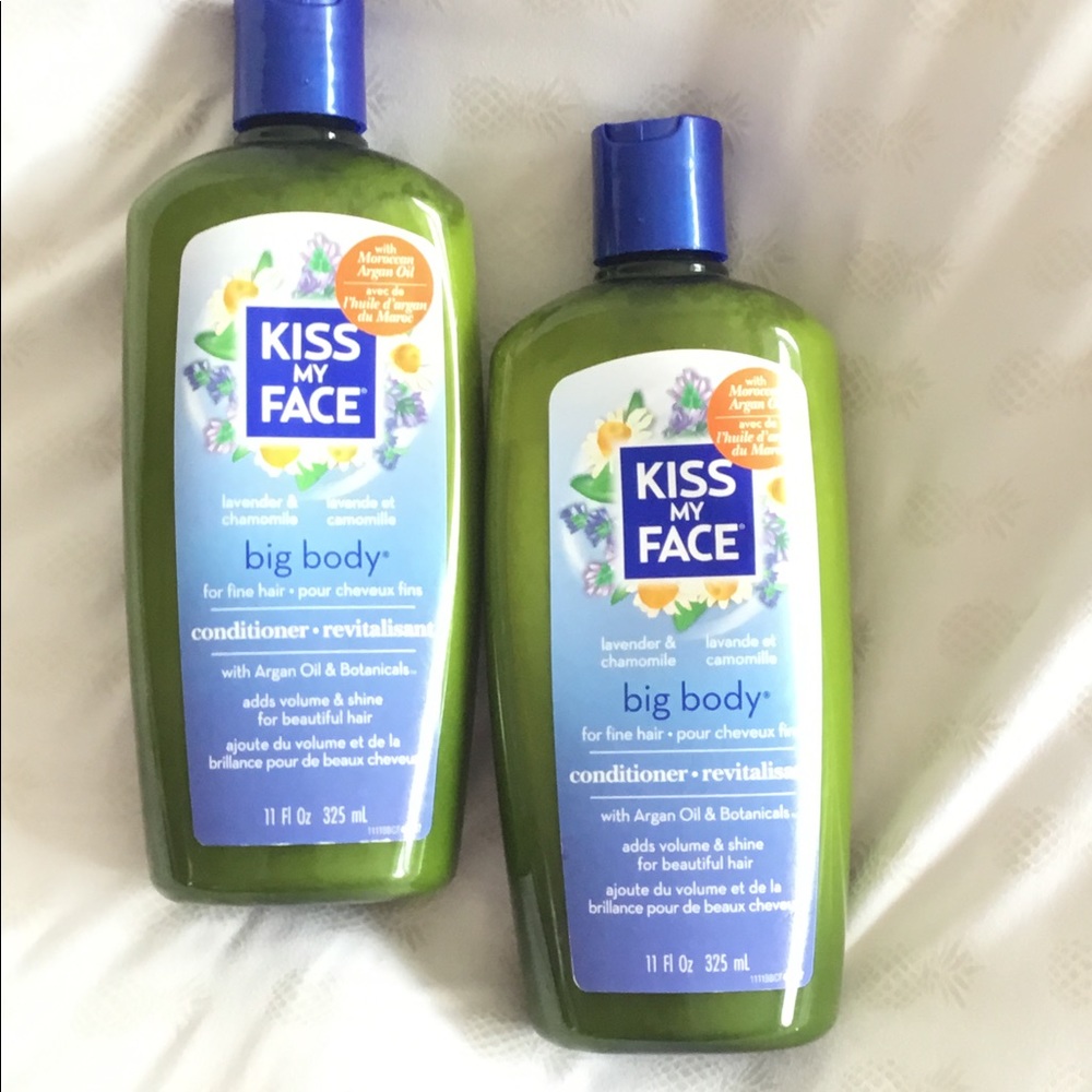 Kiss My Face Big Body Conditioner Two Bottles NWT